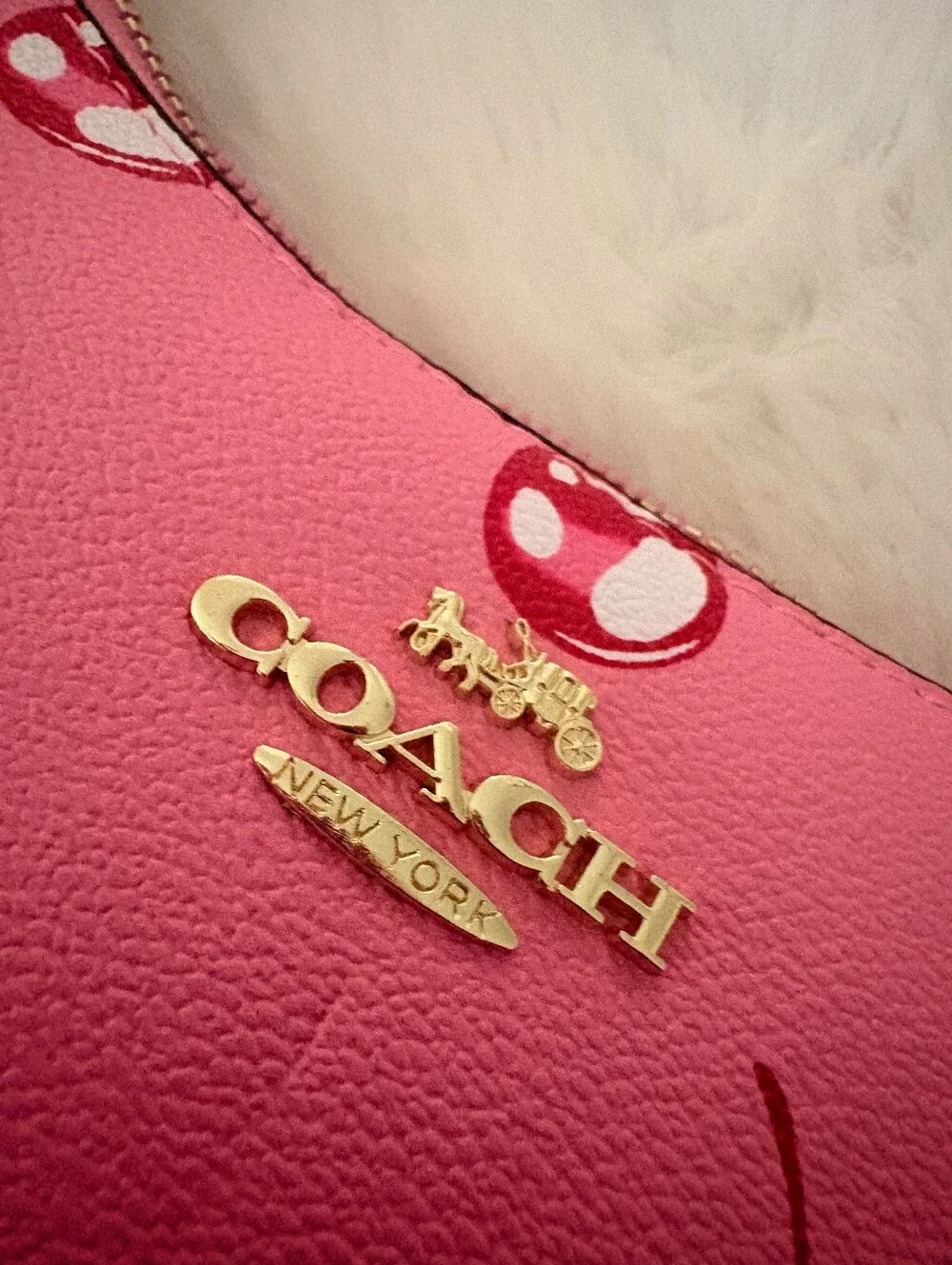 COACH Gold-Tone Zip Pull Accessory - Gold